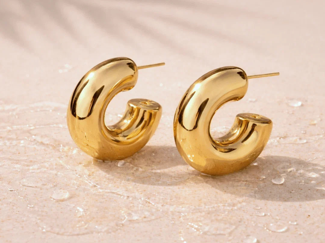 Gold Earings
