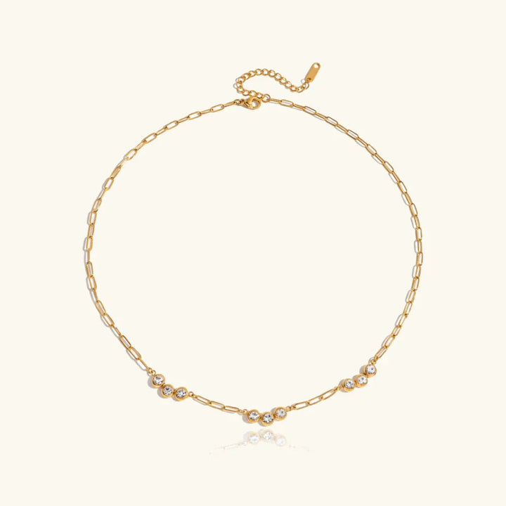 Fortune Diamond Clover Necklace