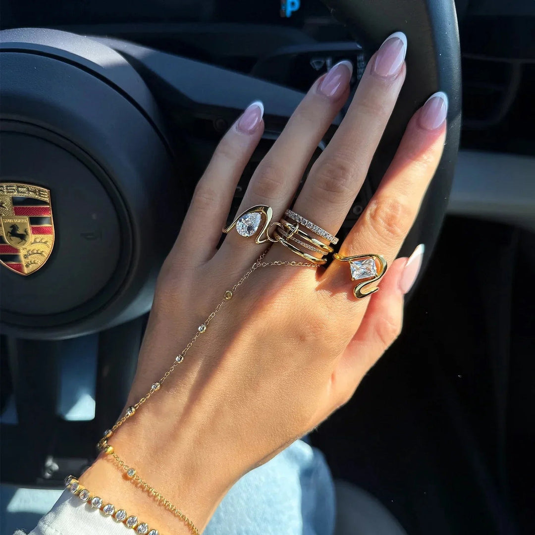 Dara Diamond Ring Stack