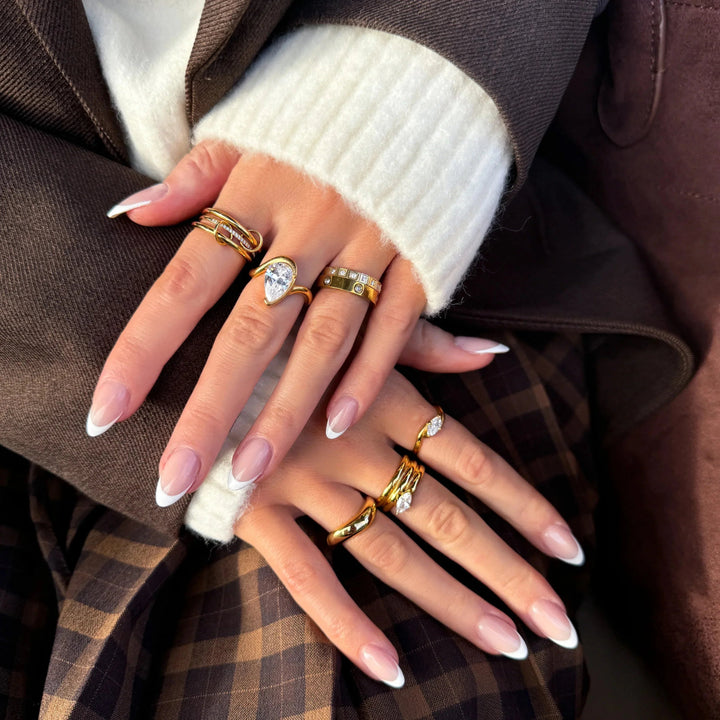Dara Diamond Ring Stack