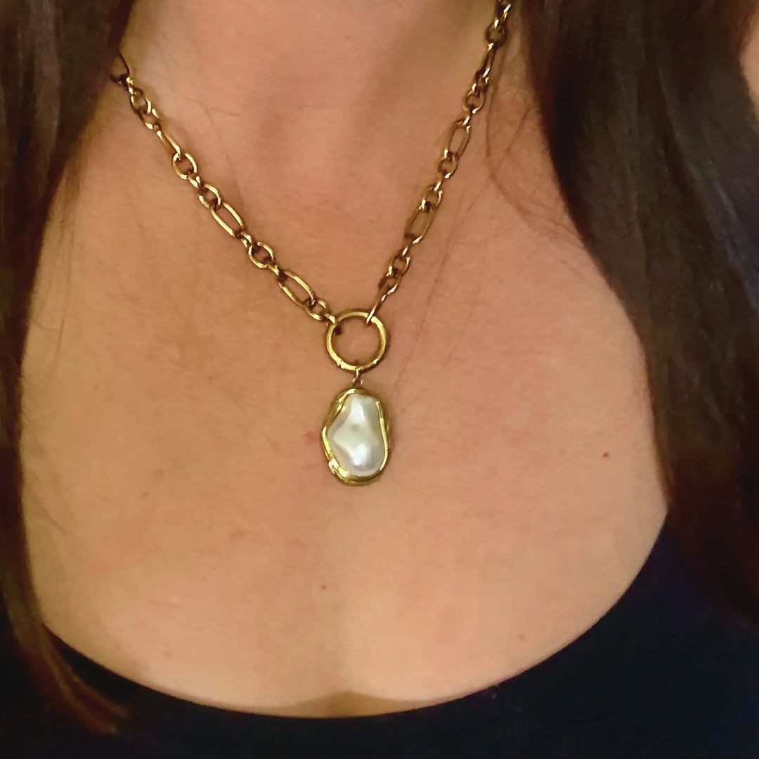 Shelby Mother Of Pearl Pendant