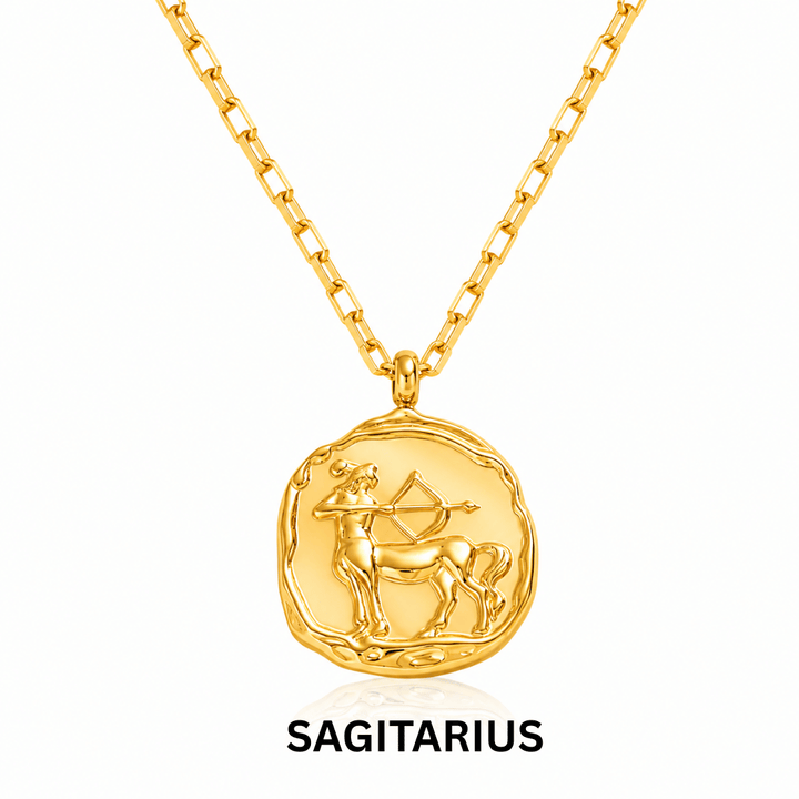 ZODIAC COIN NECKLACE