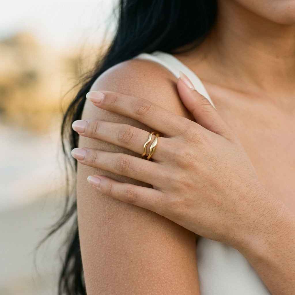 Dianne Gold Stacker Ring
