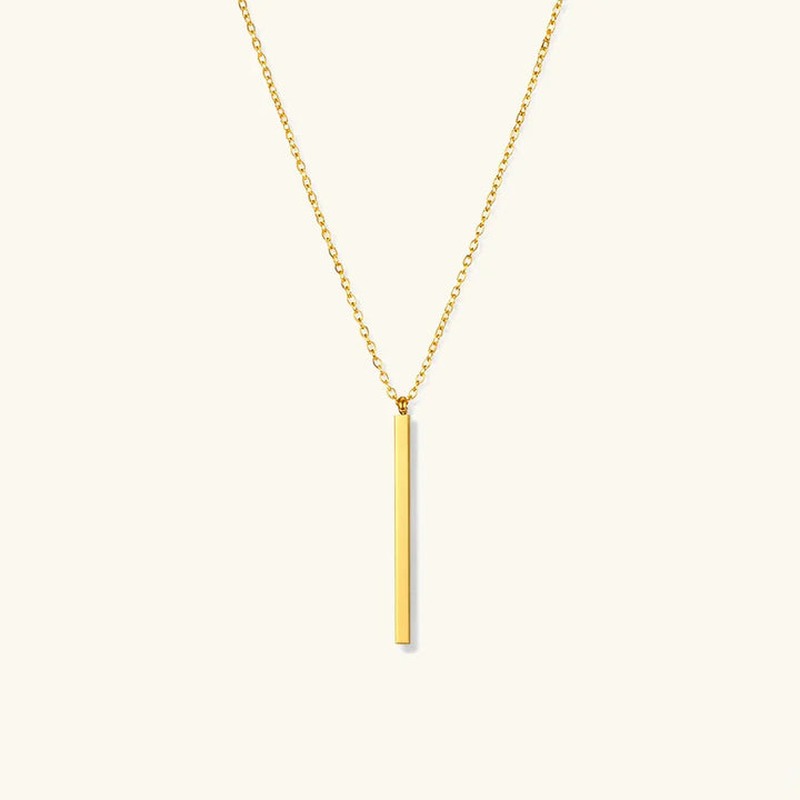 Allison Gold Bar Necklace