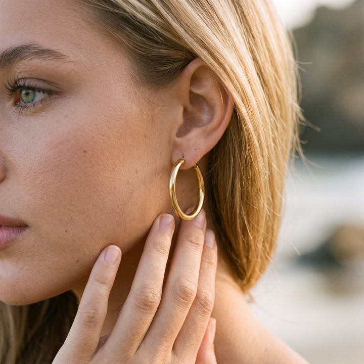 Broad Round Hoops