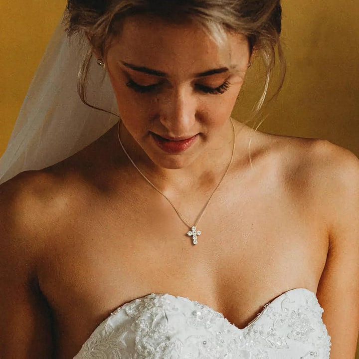 Wynter Diamond Cross Necklace
