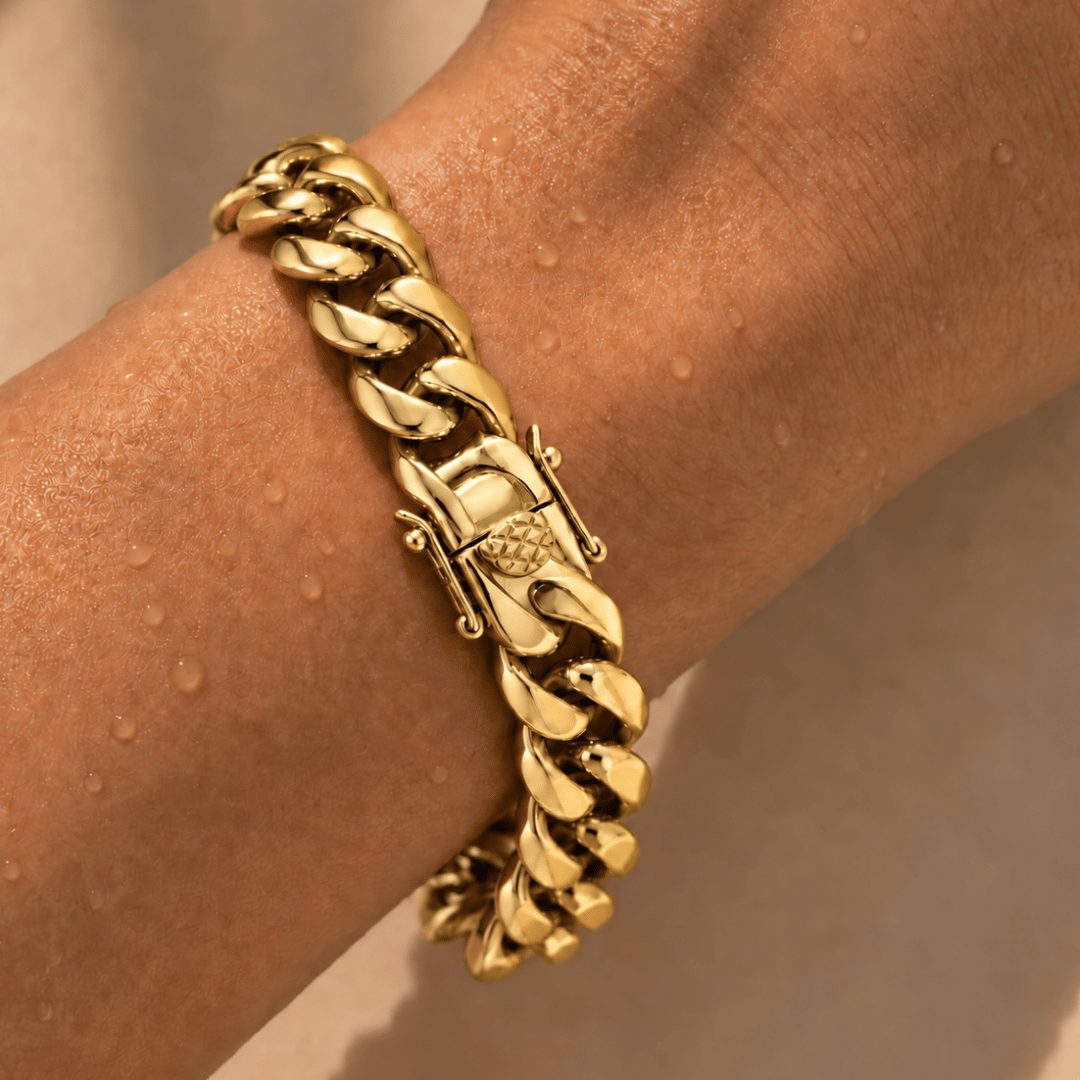 REESE BRACELET 12MM GOLD