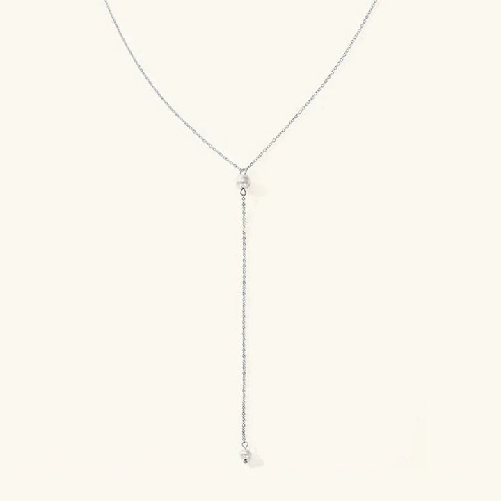 Beatrice Pearl Tassel Necklace