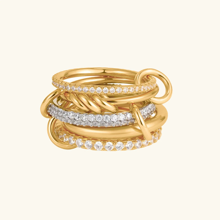 Blaise Stacked Diamond Ring