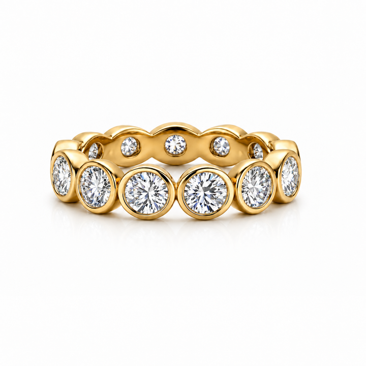 Maude Bezel Eternity Ring