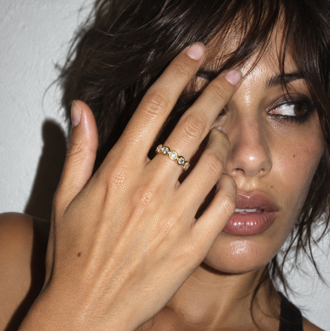 Maude Bezel Eternity Ring