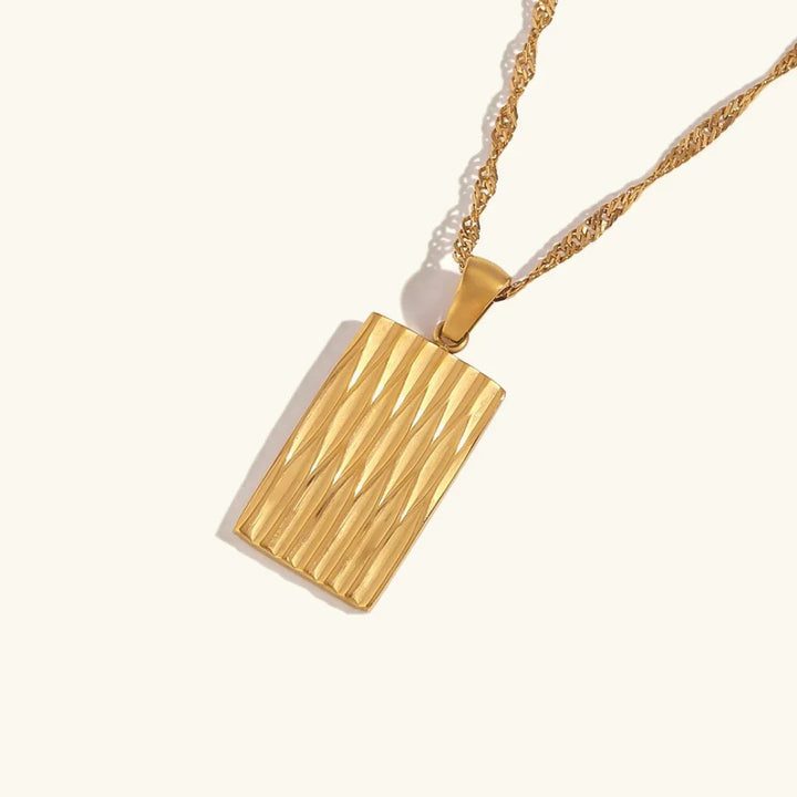 Dahlia Gold Necklace