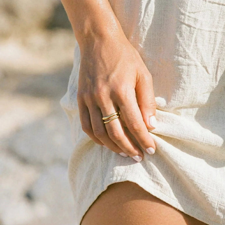 Dianne Gold Stacker Ring