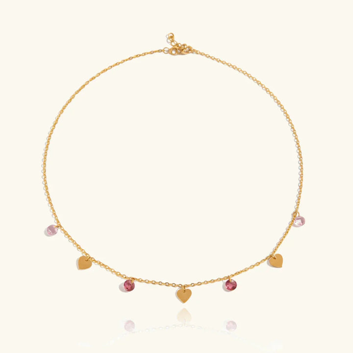 Gala Gold Heart Necklace