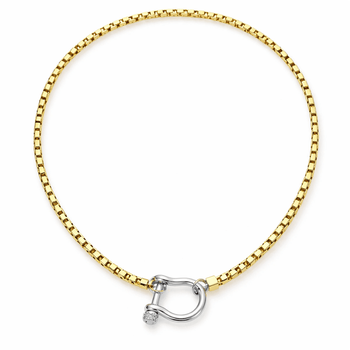 GWEN NECKLACE MIX GOLD