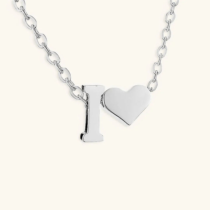 Ria Initial Letter Gold Necklace