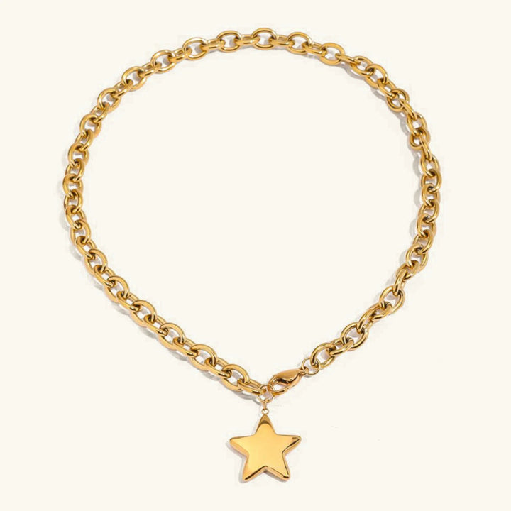 Stellaria Gold Star Pendant