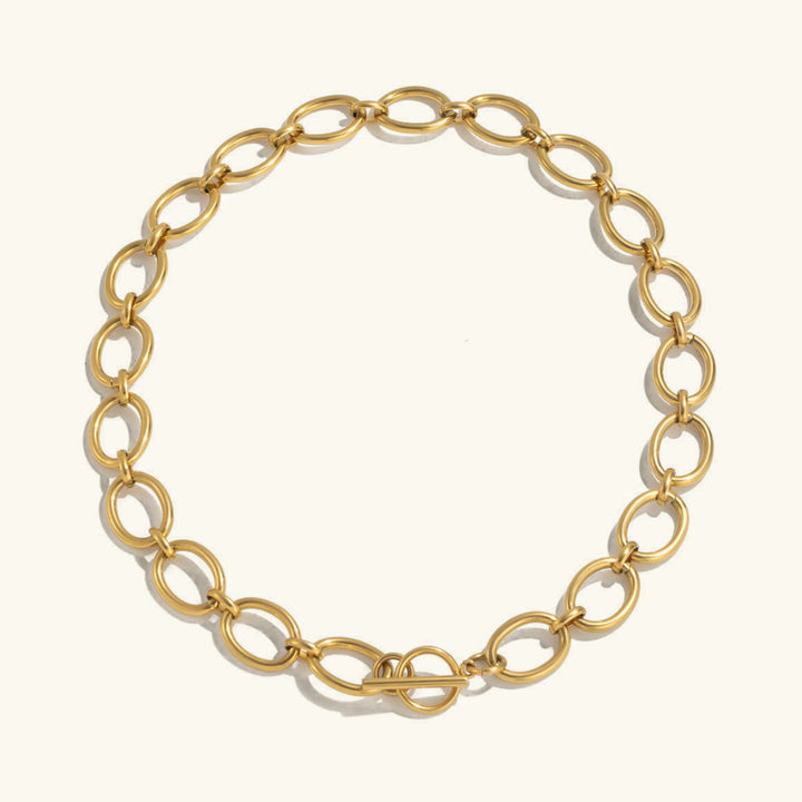 Cielle Chunky Gold Chain Necklace