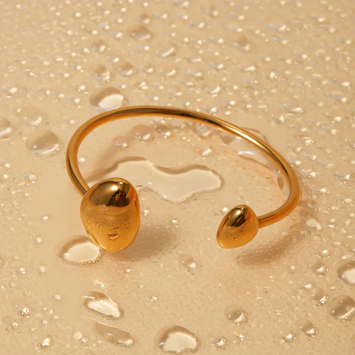Mallory Minimalist Gold Cuff