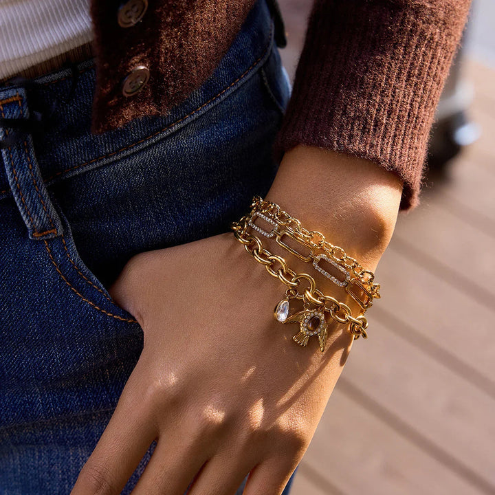 Mavis Chain Stack Bracelet Bundle