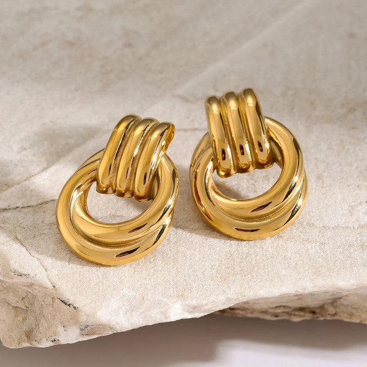 Luna Layered Hoop Earrings