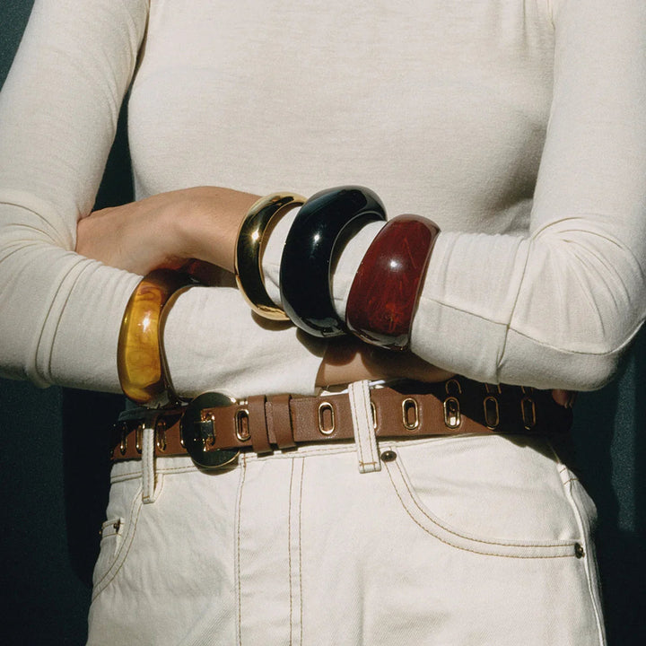 Kaitlyn Chunky Acrylic Bangle