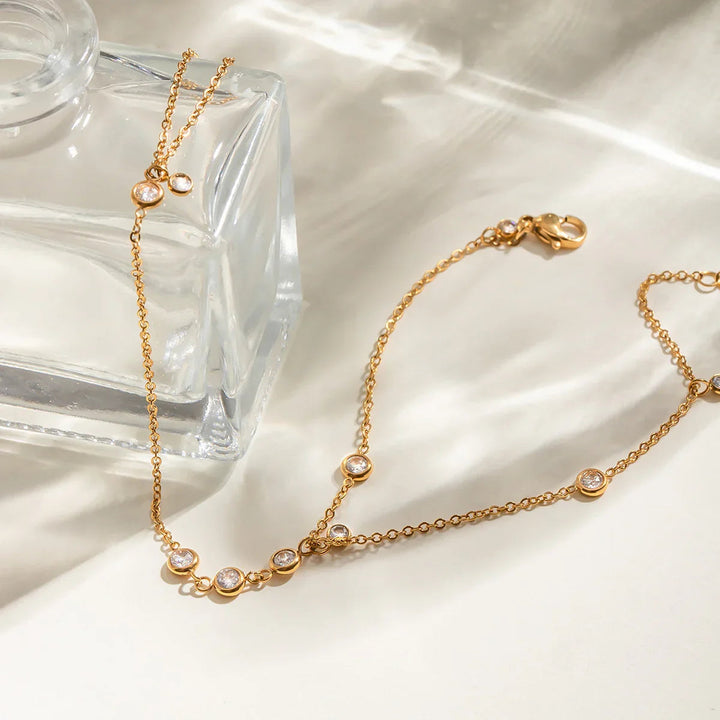 Elina Diamond Hand Chain
