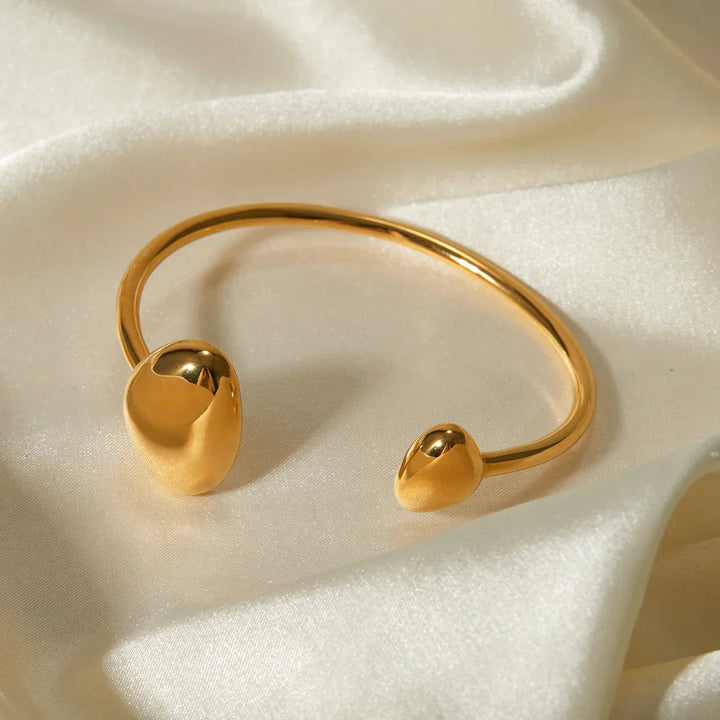 Mallory Minimalist Gold Cuff