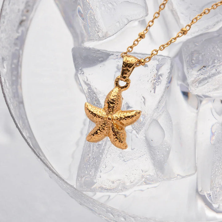 Emmie Gold Starfish Pendant