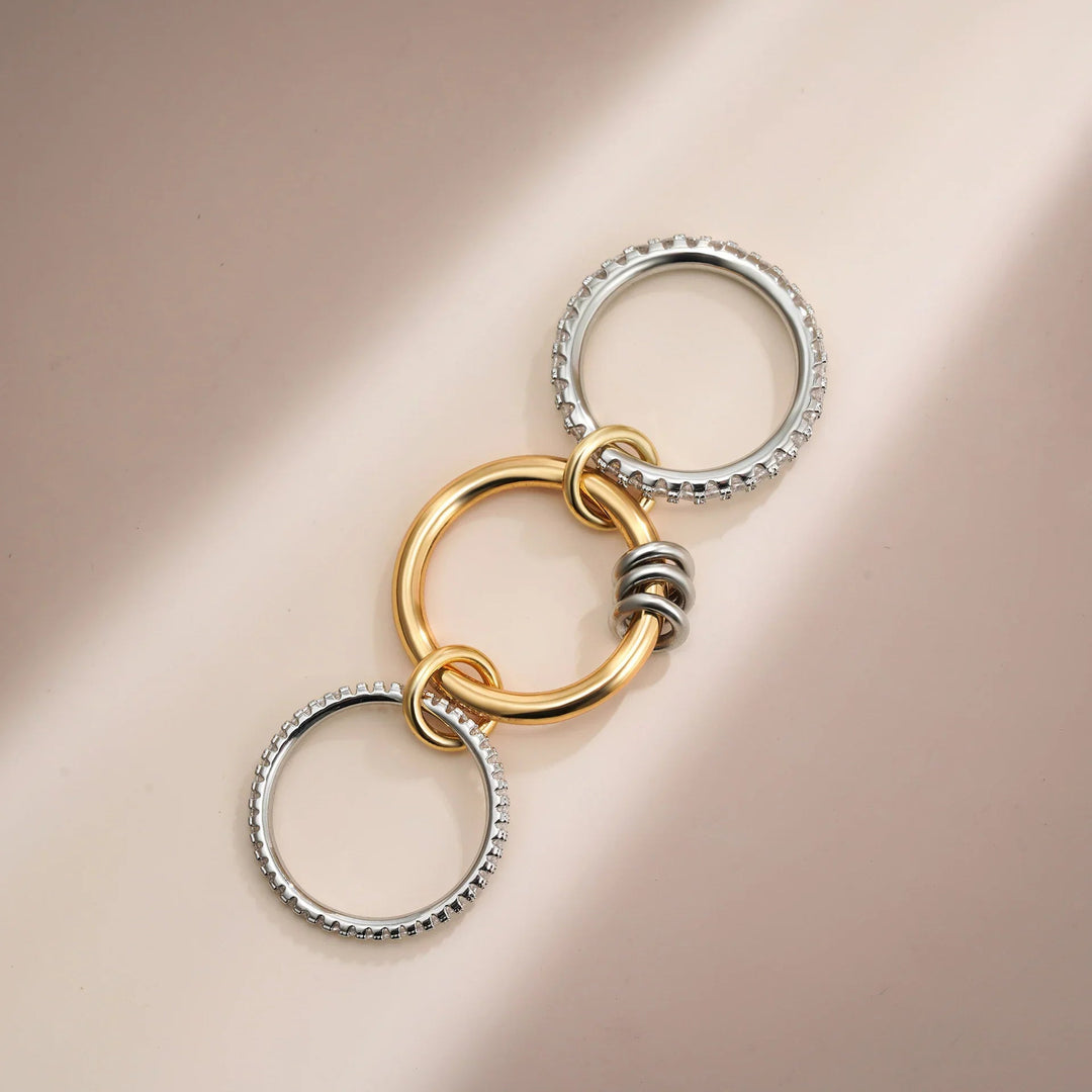 Cosette Stacked Diamond Ring