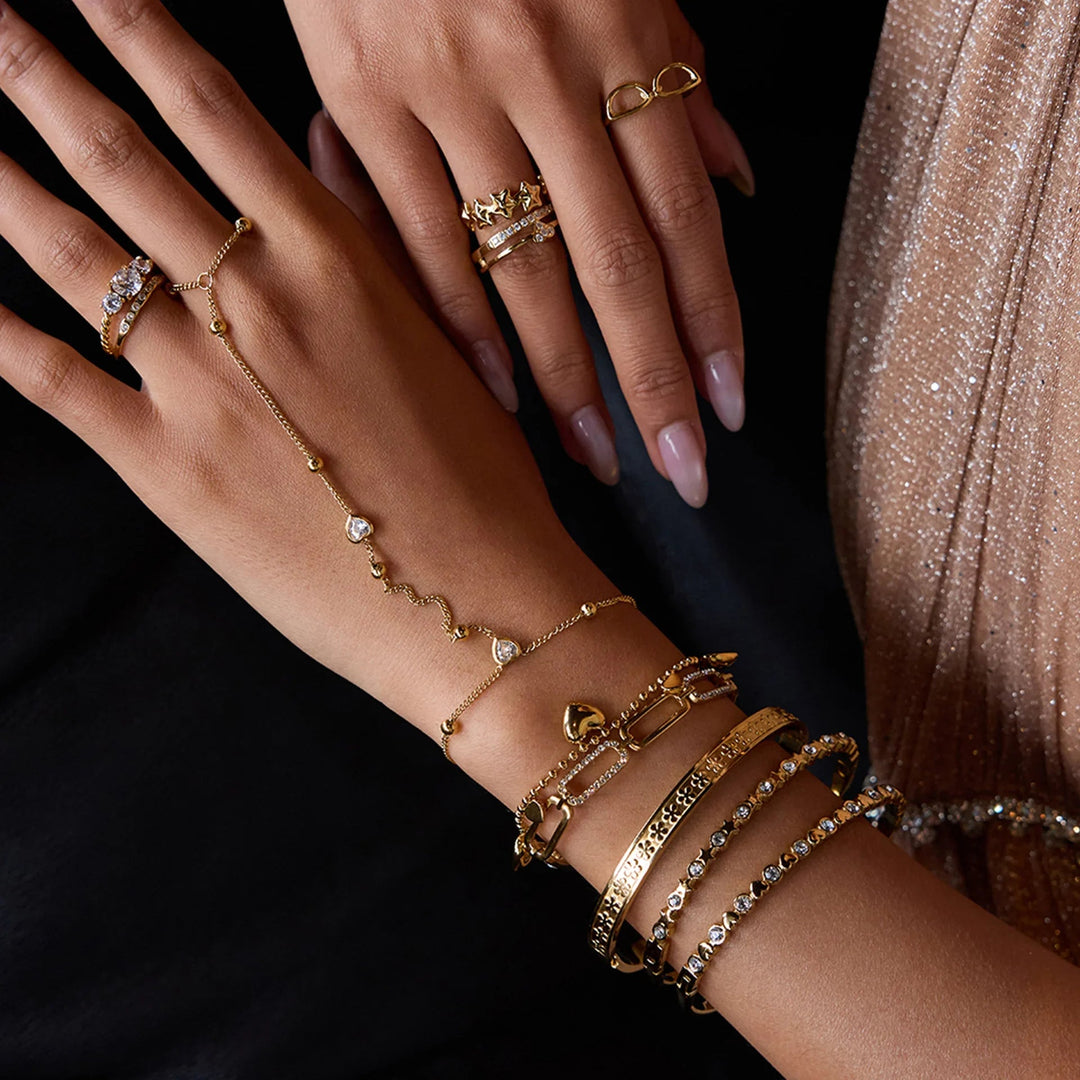 Winslow Gold Hand Chain
