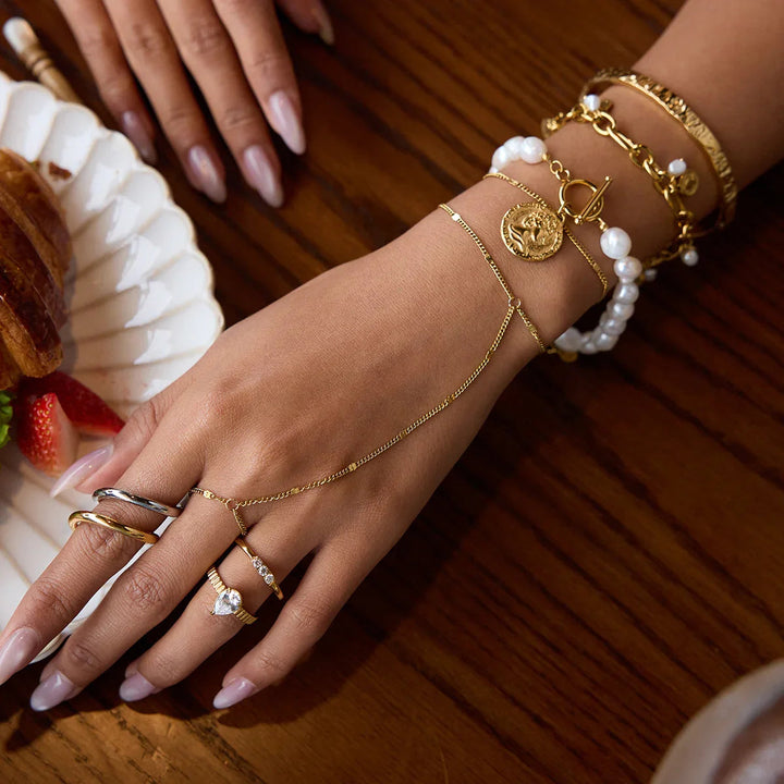 Mimi Golden Hand Chain
