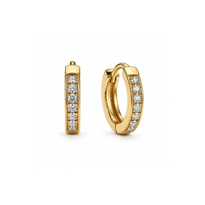 Tinsley Huggie Hoop Earring
