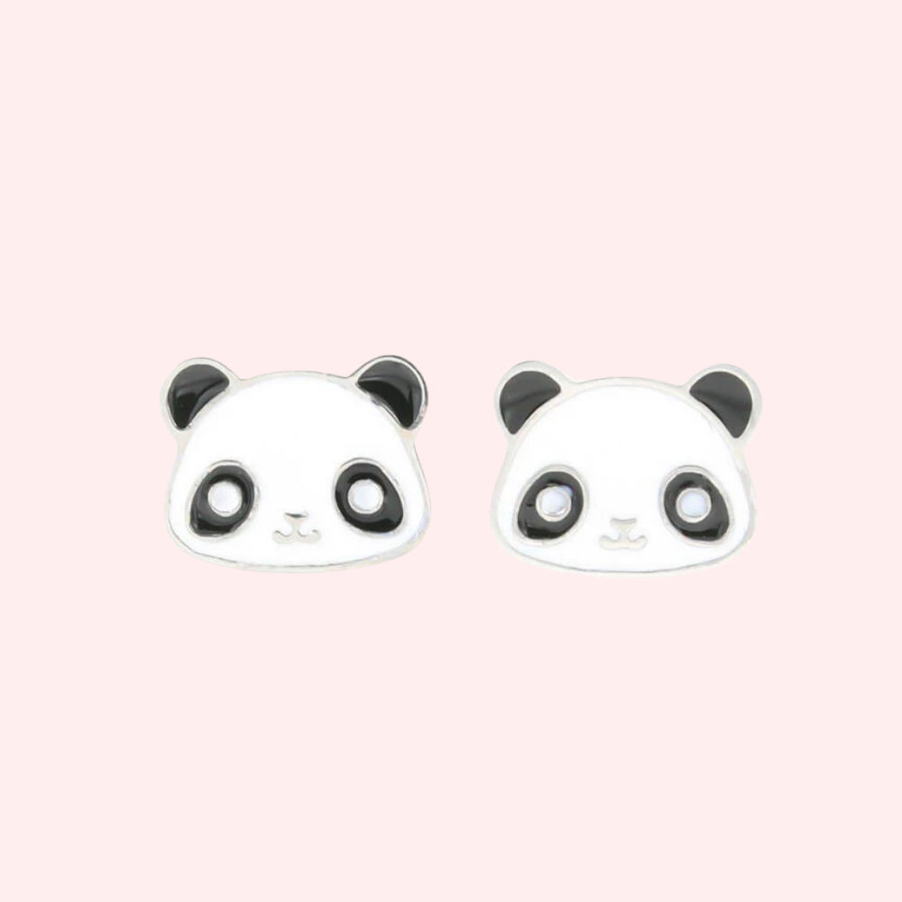 Panda Stud Hypoallergenic Earrings
