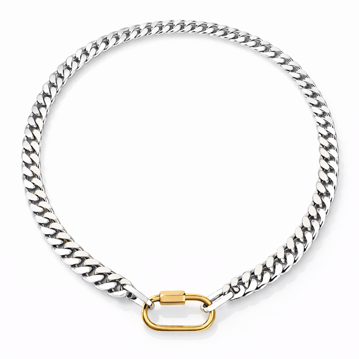 VAIDEN NECKLACE SILVER MIX