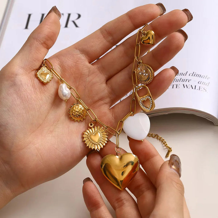 Lianne Gold Heart Locket