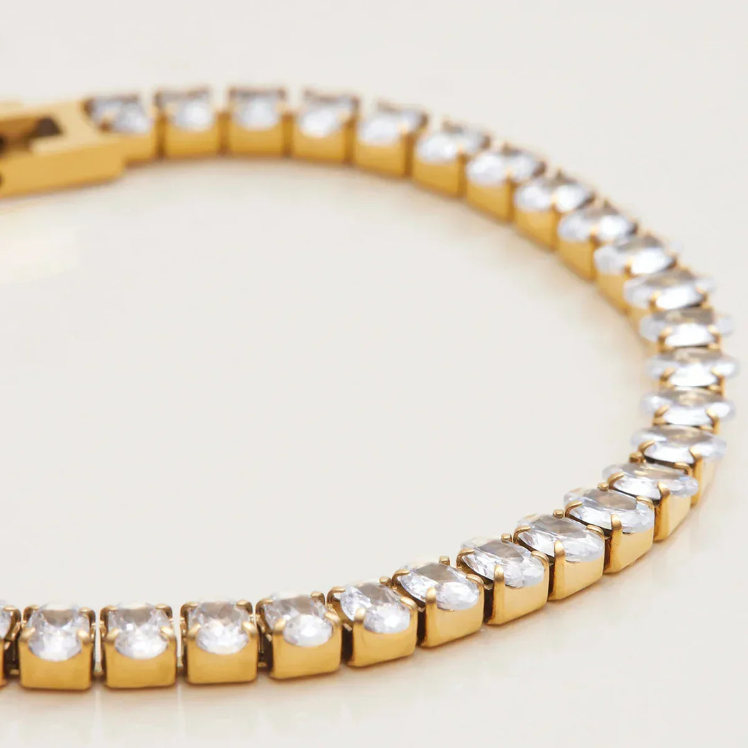 Avaria Oval Cut Tennis Bracelet