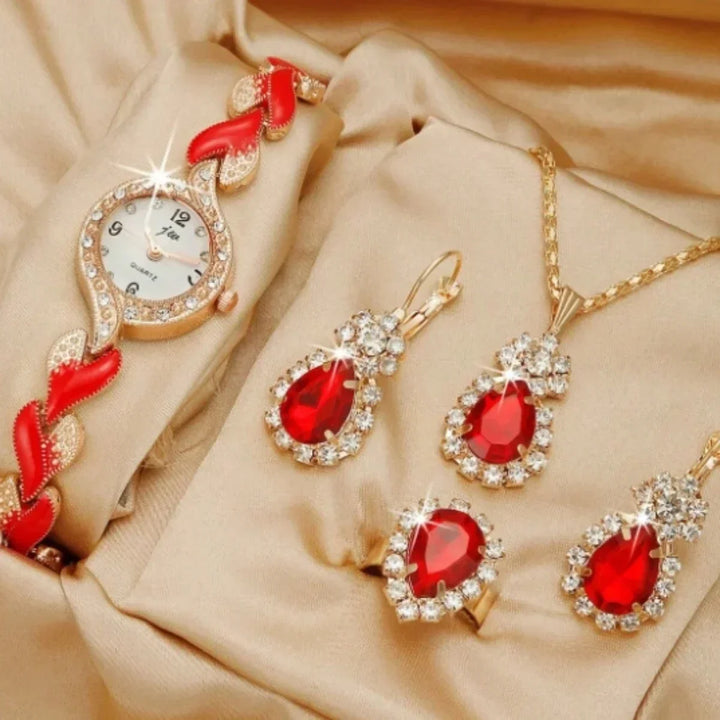 trendy women's  watch set, which is the best choice for gifts