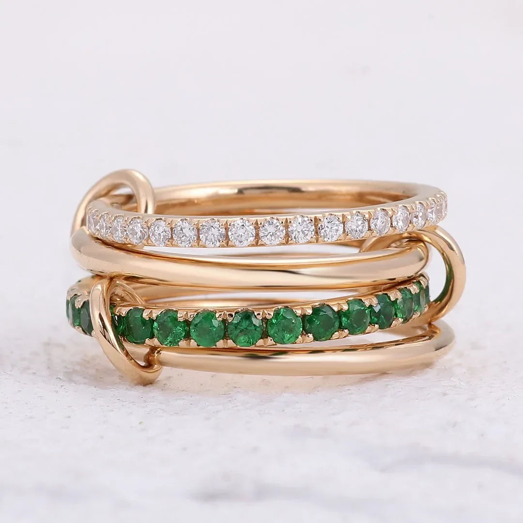 Imani Stacked Diamond Ring