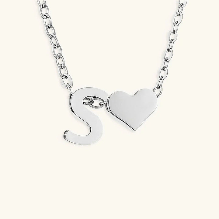 Ria Initial Letter Gold Necklace