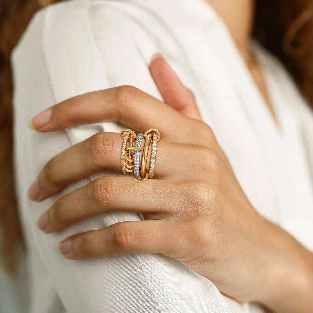 Blaise Stacked Diamond Ring
