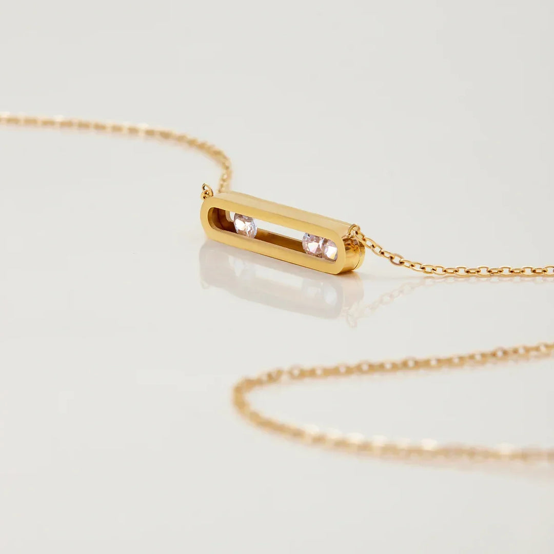 Abby Sculpted Gold Pendant