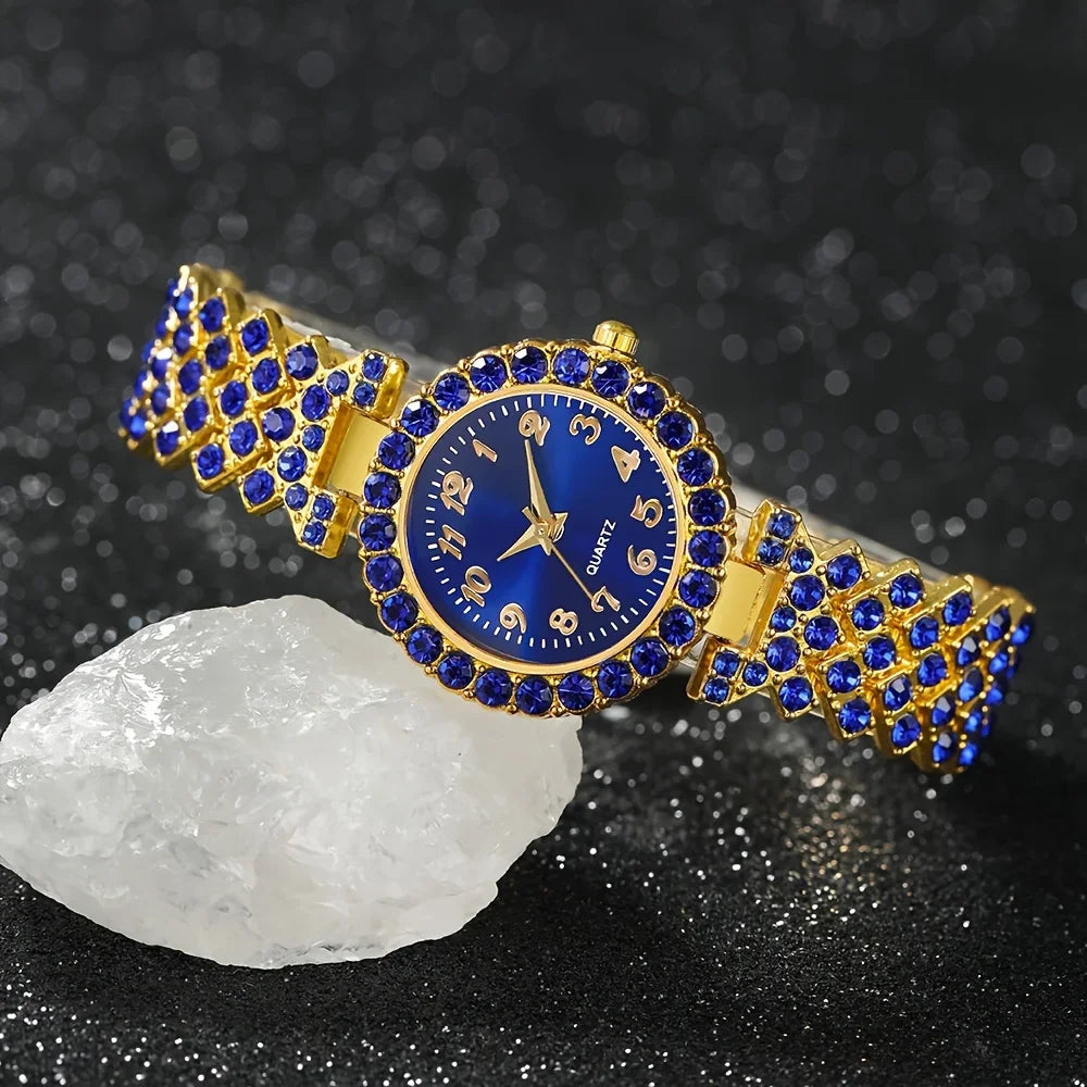 women's quartz watch set,
