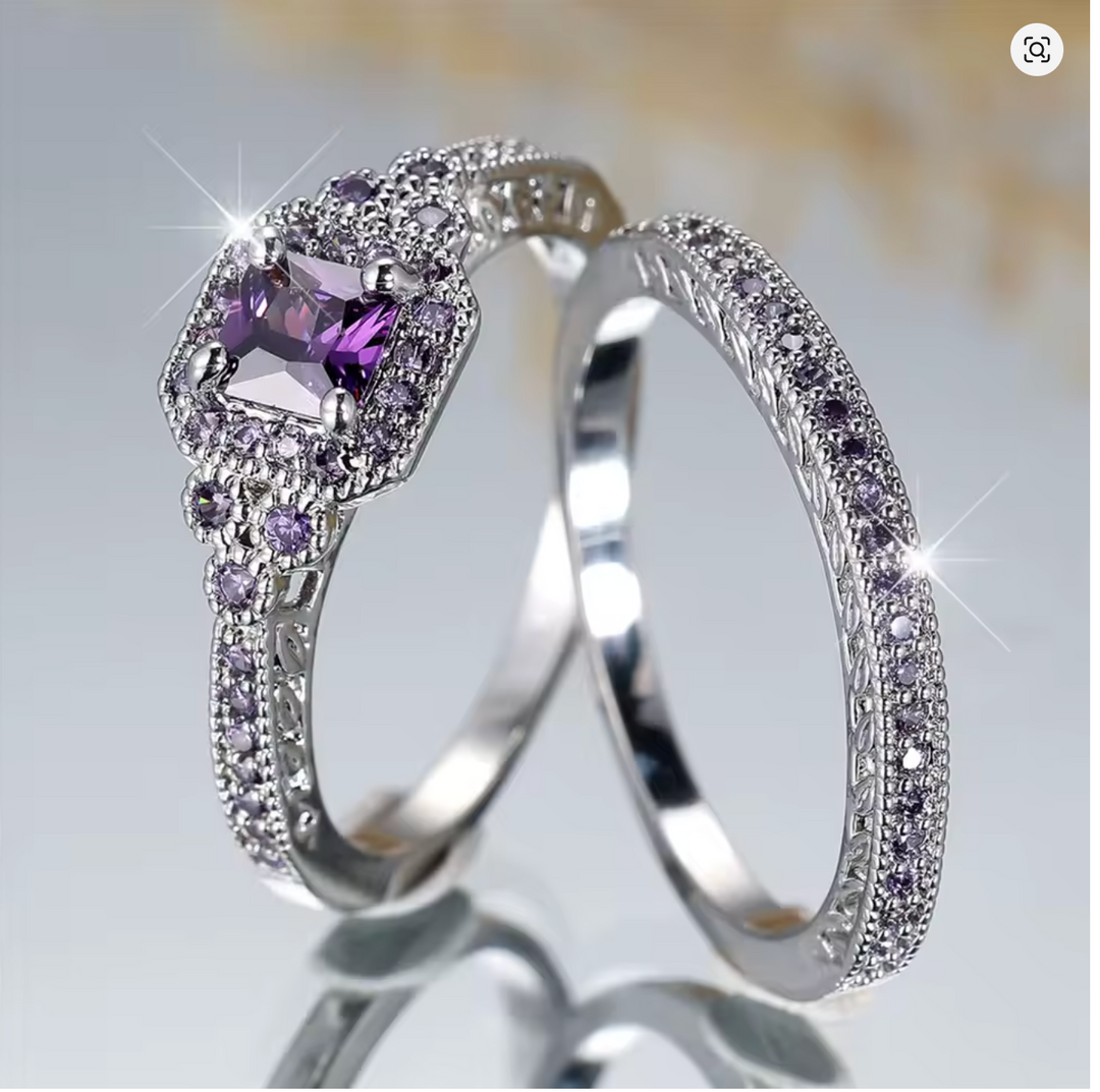 Purple Zircon Stone
