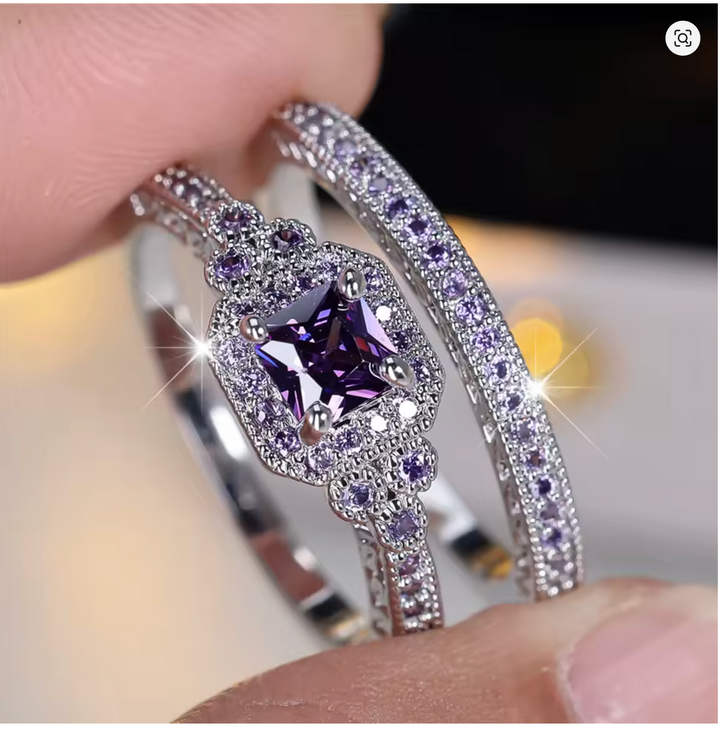 Purple Zircon Stone
