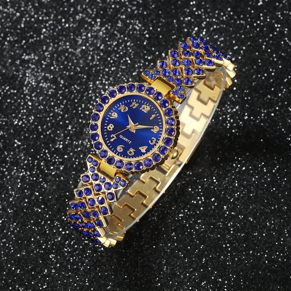 women's quartz watch set,
