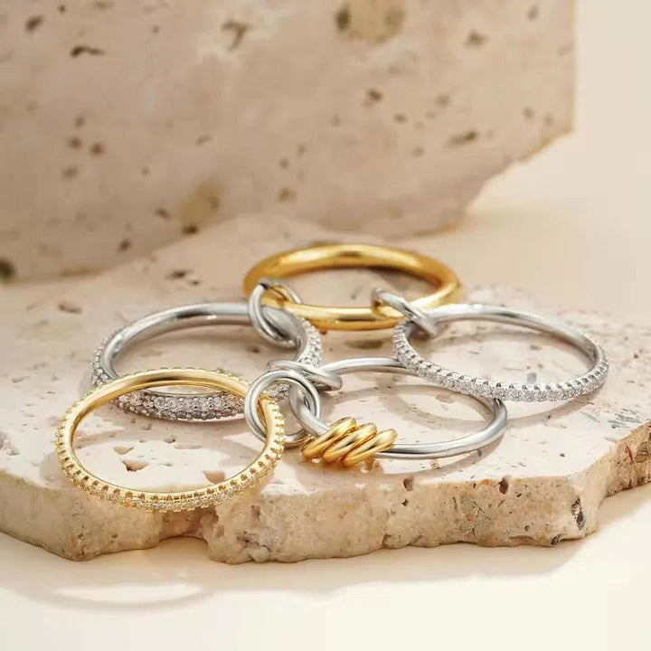 Collina Stacked Diamond Ring