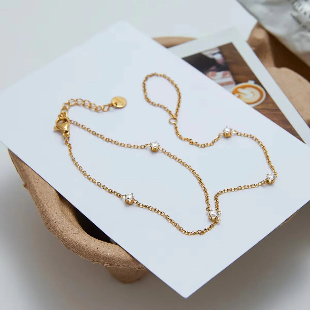 Cressida Diamond Hand Chain