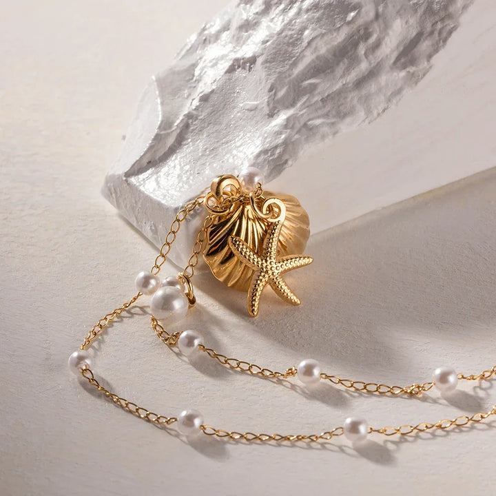 Rebecca Freshwater Pearl Necklace