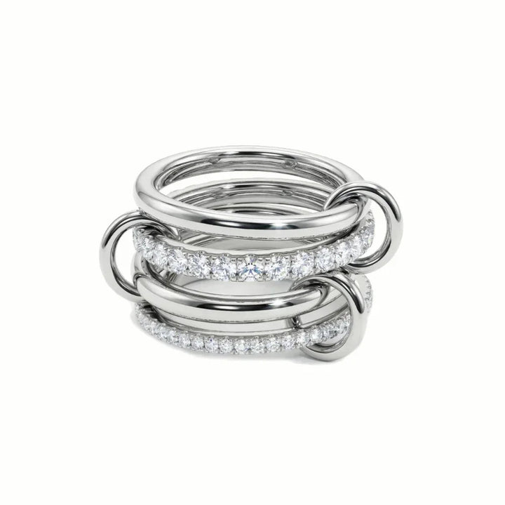 Becca Stacked Diamond Ring